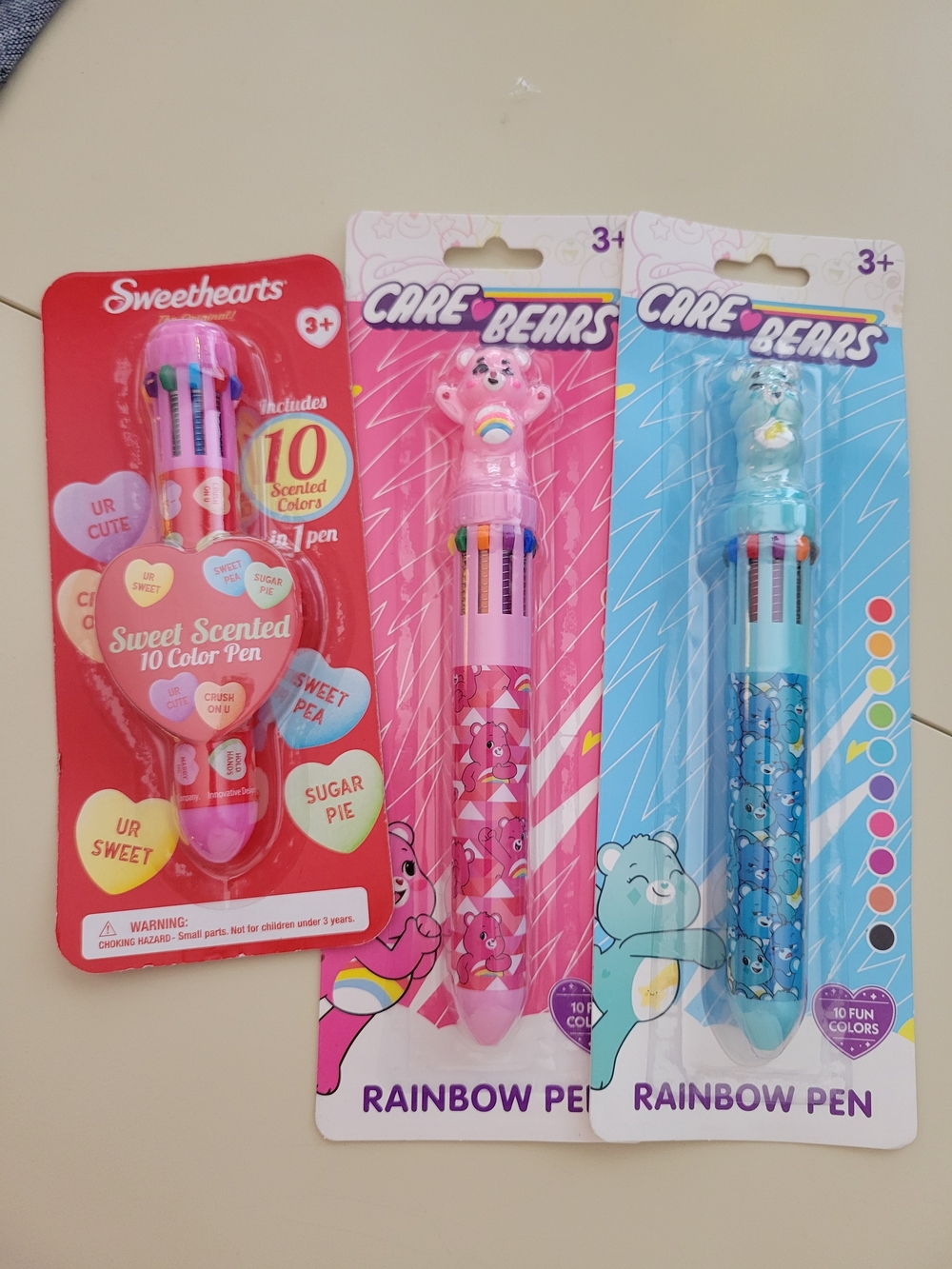 Care Bear Pens & Sweethearts Scented Pen